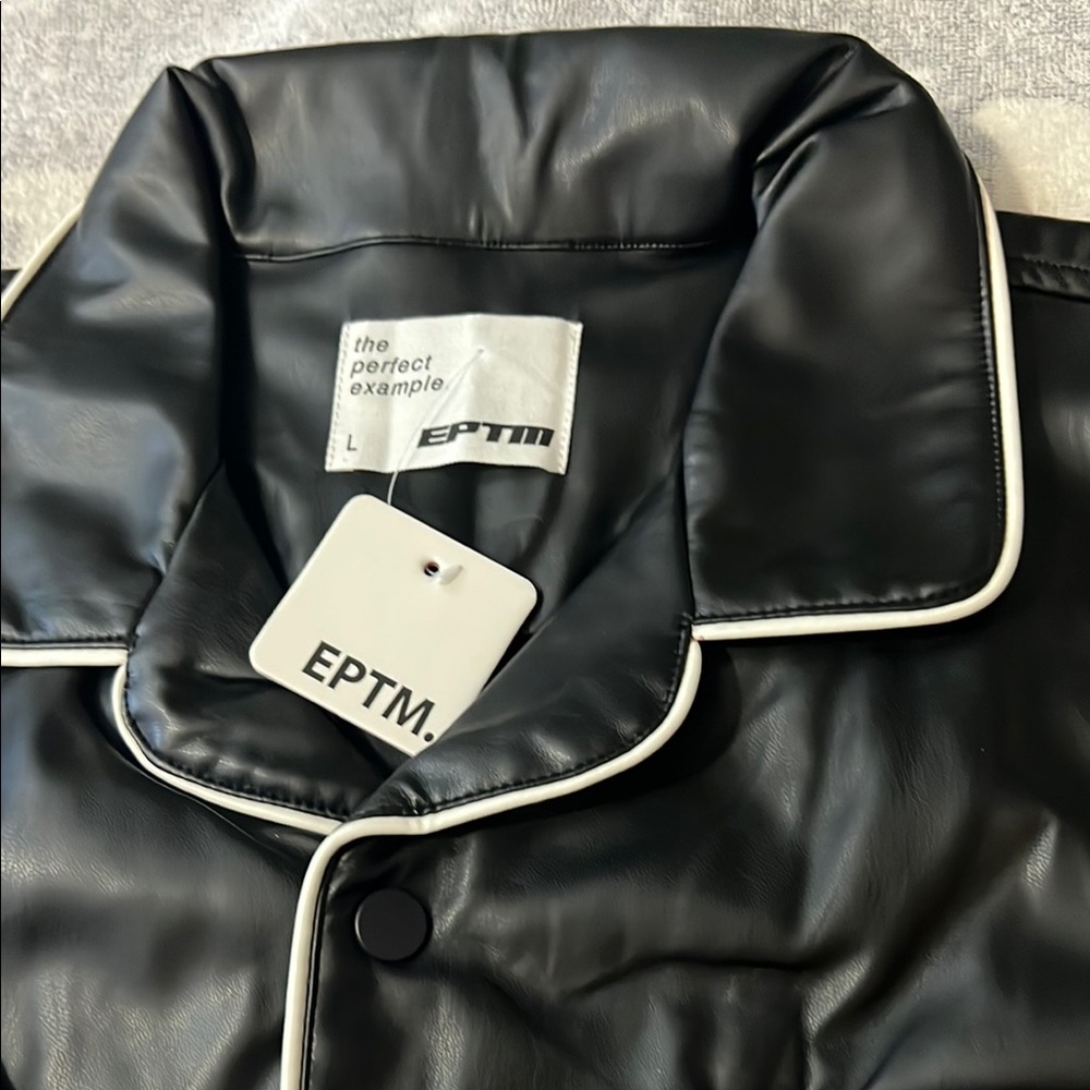 DOWNTOWN SHIRT EPTM VEGAN LEATHER - Picture 3 of 9